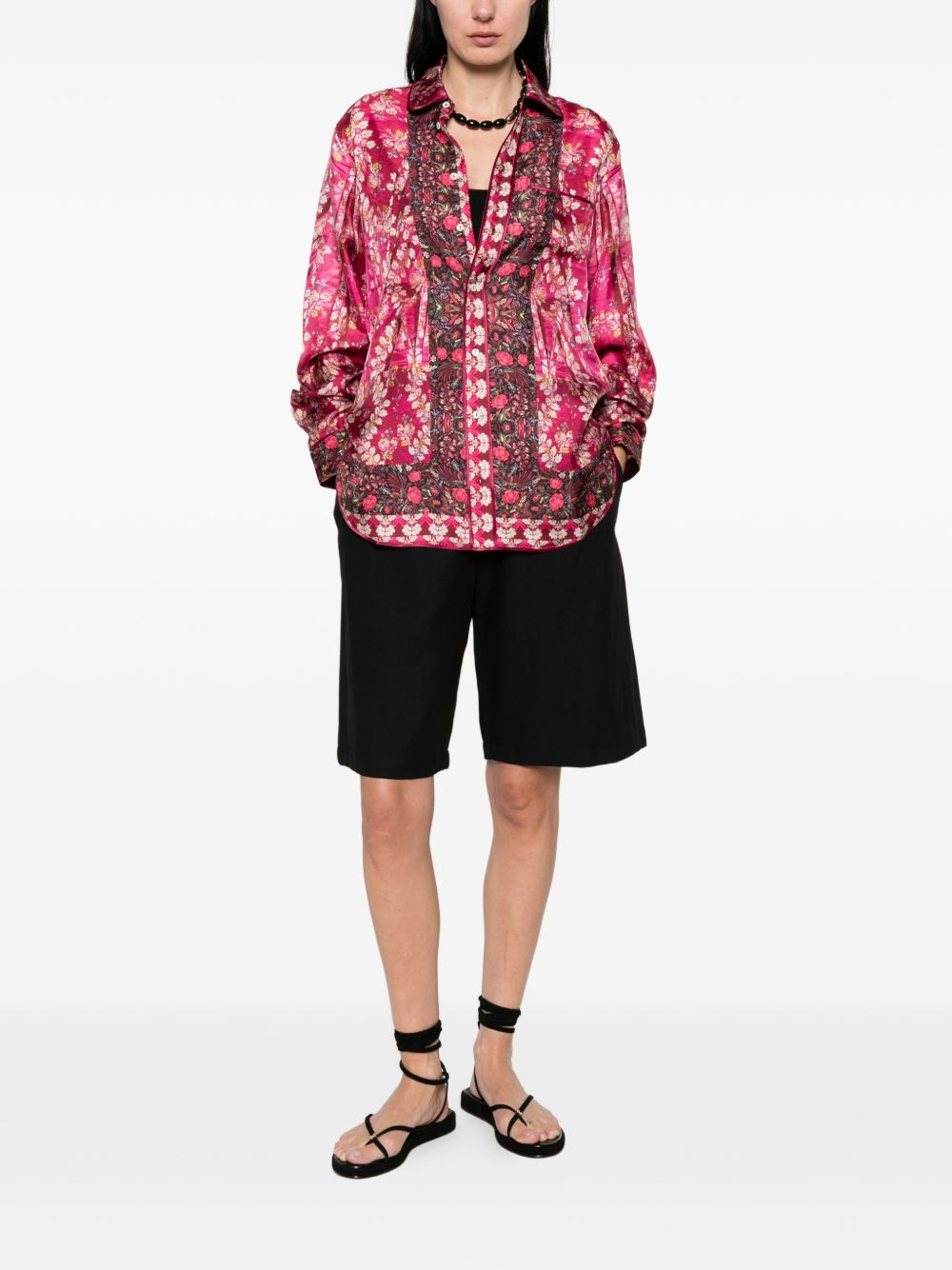 [Pierre Louis Mascia] Shirts Long Sleeve SS26 ALOE/S-PT10959517904/101