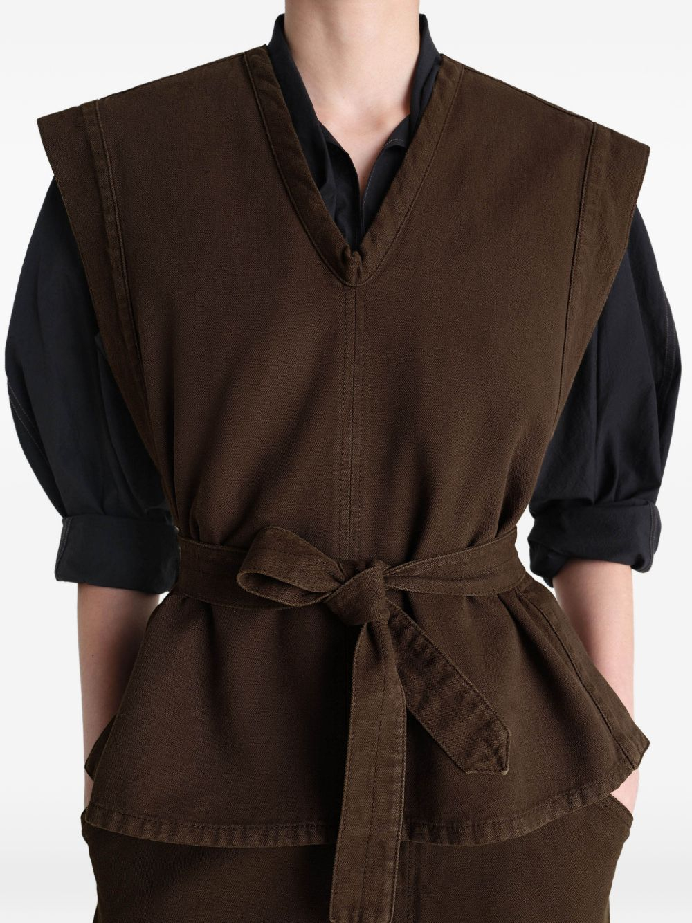 [LEMAIRE] T-shirts Sleeveless SS26 OT0011LD1067423