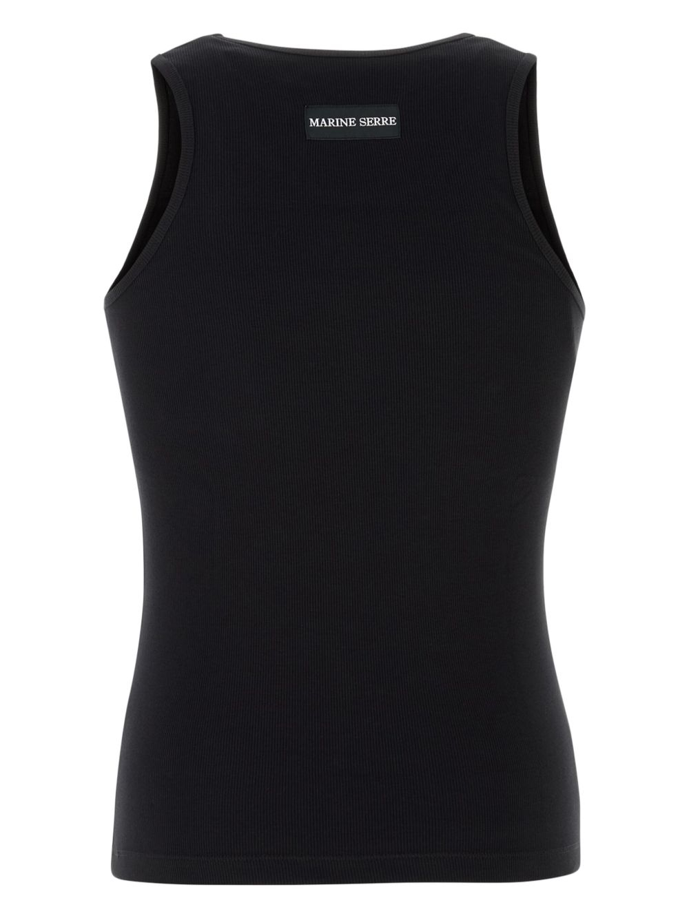 [MARINE SERRE] T-shirts Sleeveless SS26 MTT081ACJER0011BK99