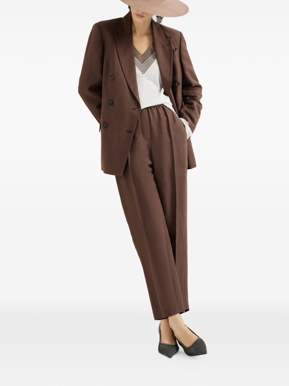 [Brunello Cucinelli] Trousers SS26 MH126P7197C9284