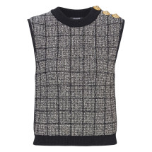 [Balmain] T-shirts Sleeveless SS26 GF1AG850KJ48EER