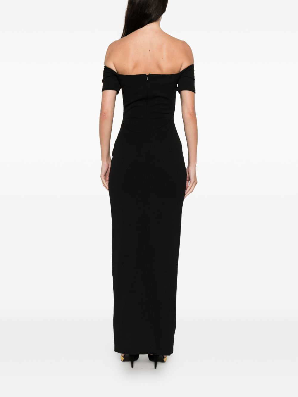 [Solace London] Sleeveless dress SS26 OS46026BLACK