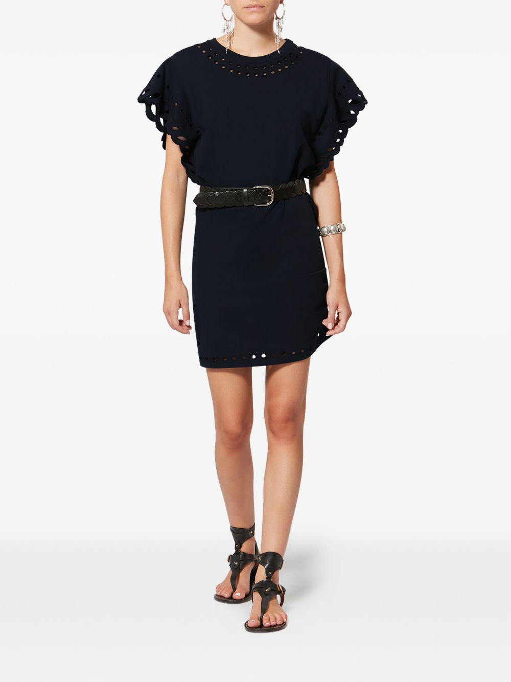 [Marant Etoile] Short sleeve dress SS26 RO1016FA-D1N08E02FK