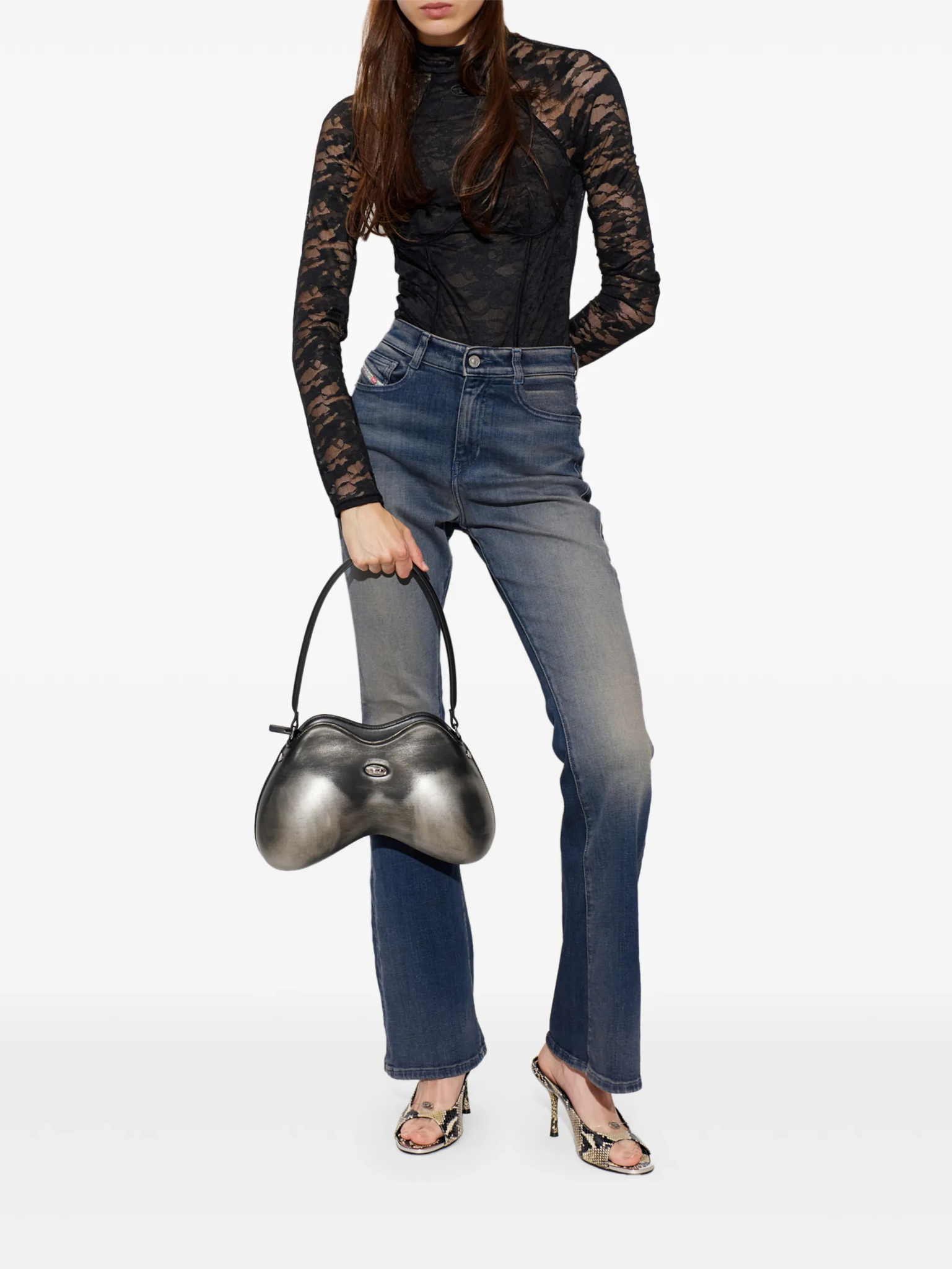 [Diesel] T-shirts Long Sleeve FW26 A225720DRAK900