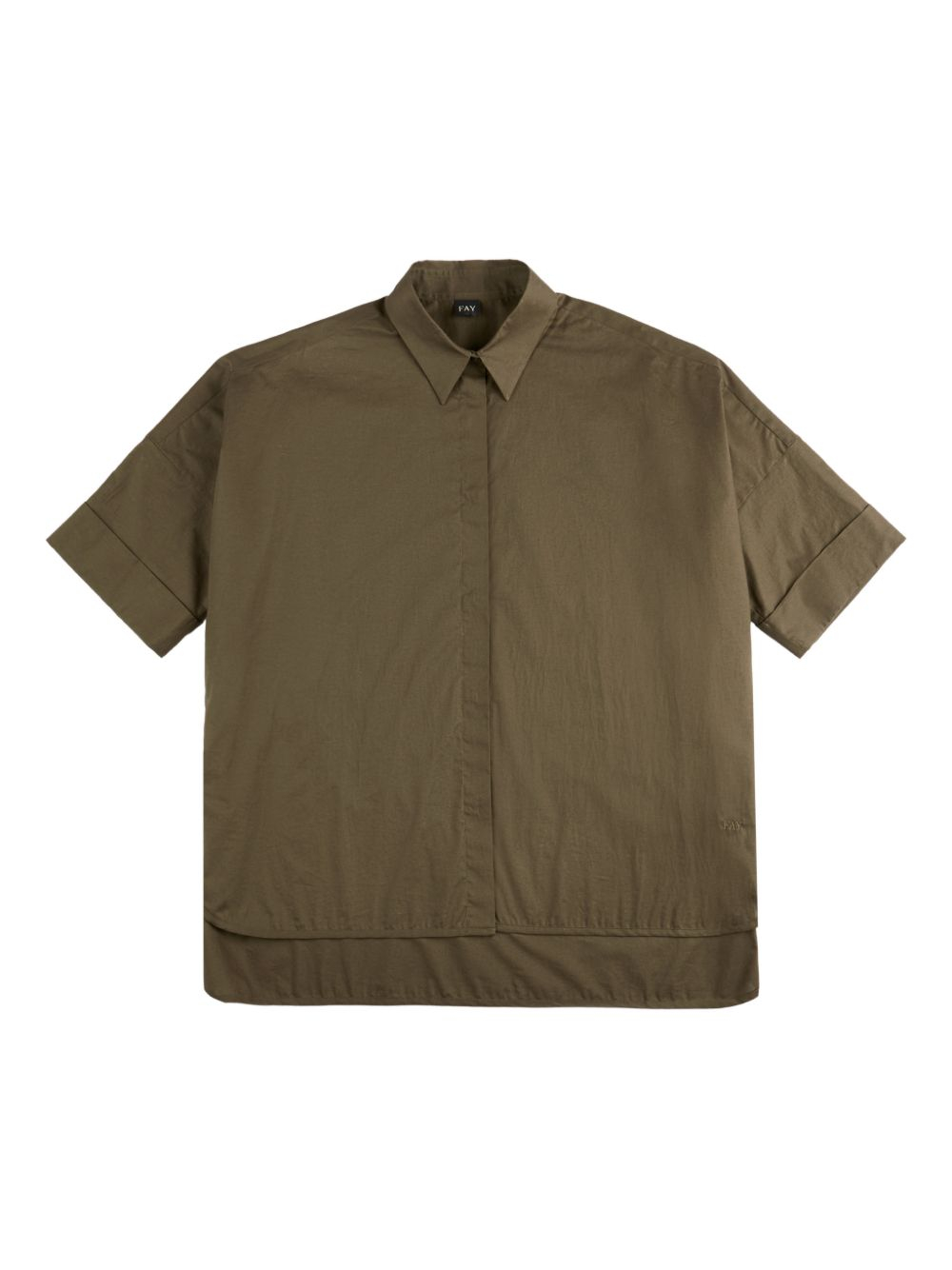 [Fay] Shirts Short Sleeve SS26 NCWA552552SZGRV613