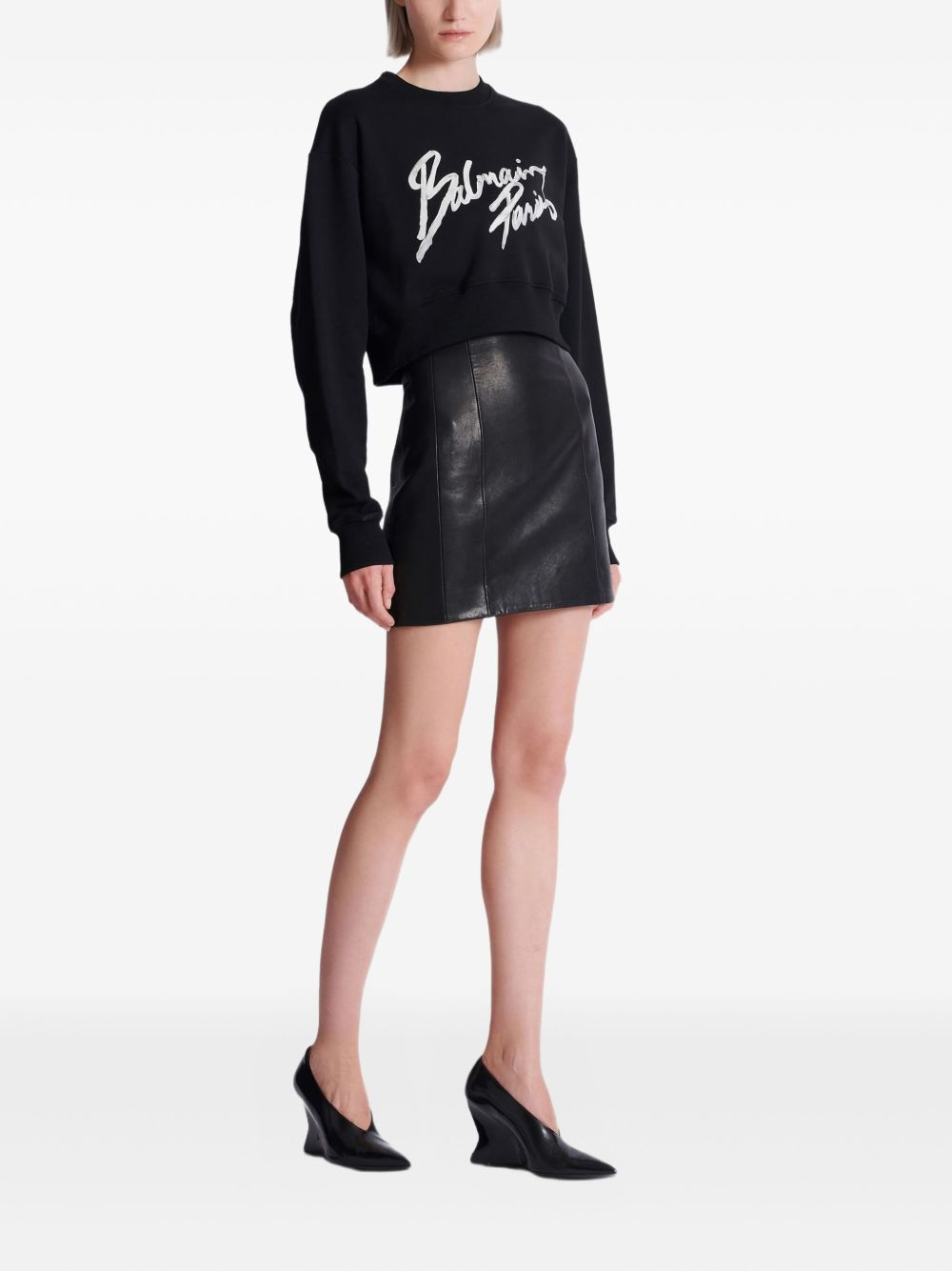 [Balmain] Sweatshirt SS26 GF1JO080BD41EAB