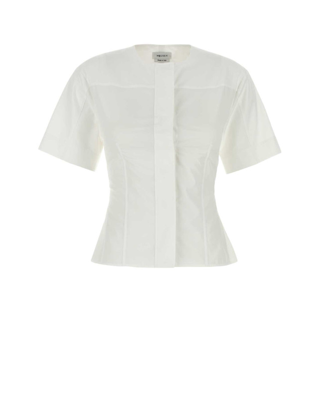 [Alexander McQueen] Shirts Short Sleeve FW25 838911QAABT 9000