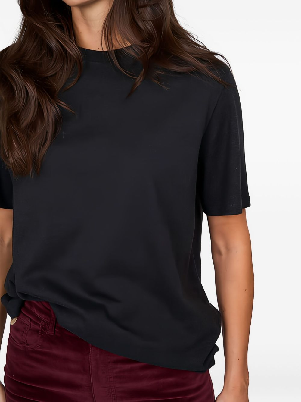 [Majestic] T-shirts Short Sleeve SS24 M406FTS787COLROND002