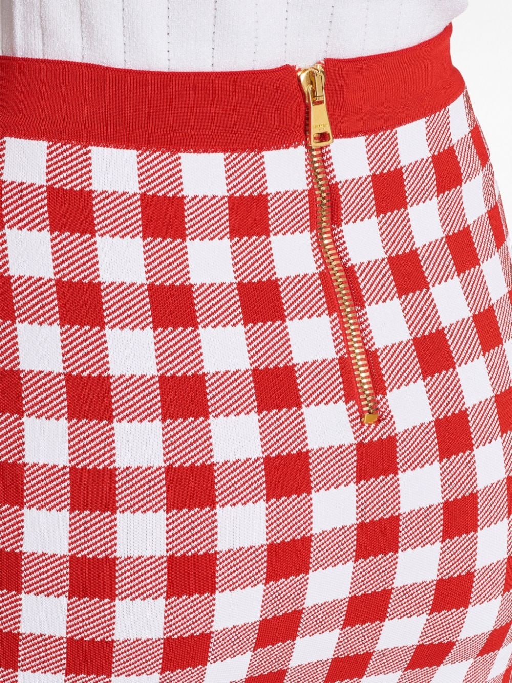 [Balmain] Midi skirt SS24 CF1LB292KF51MEF