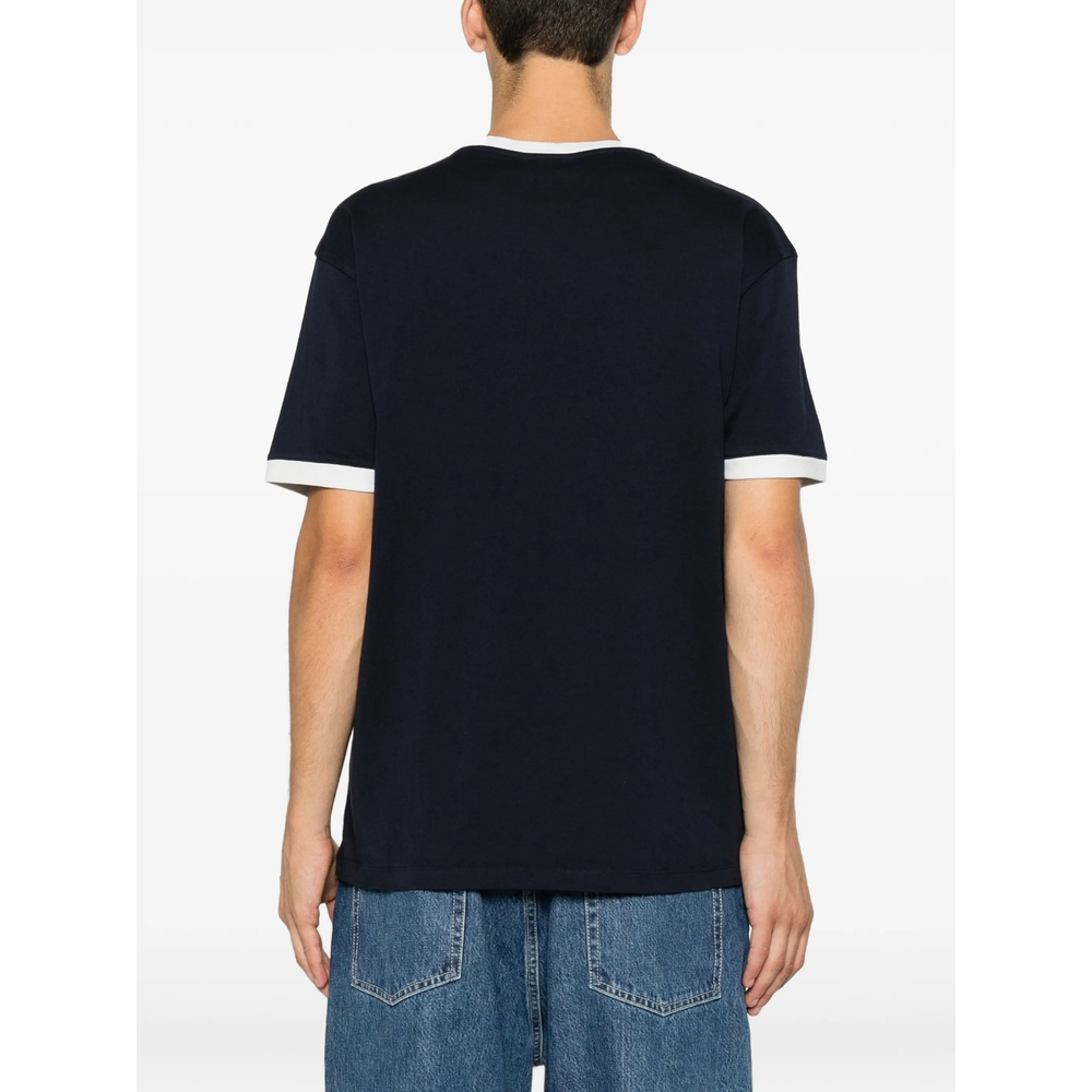 [DROLE DE MONSIEUR] T-shirts Short Sleeve FW26 PERM-TS339 CO311 NAVY