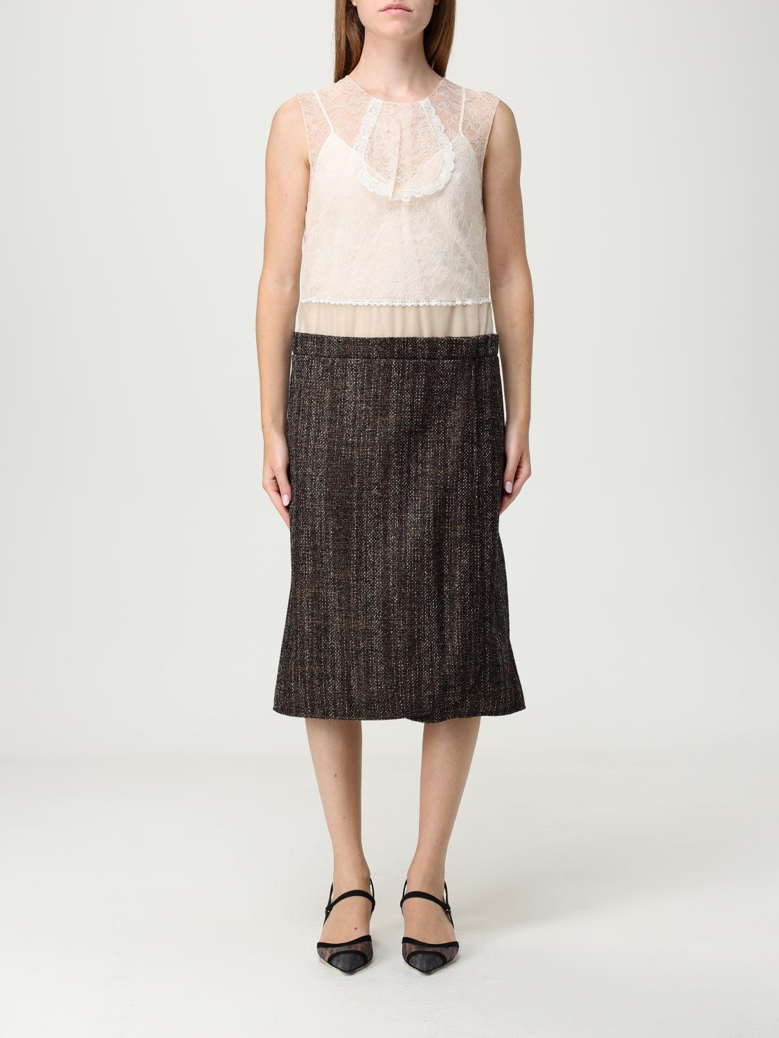 [Fendi] Sleeveless dress FW25 FDD425AVJA F1M2A