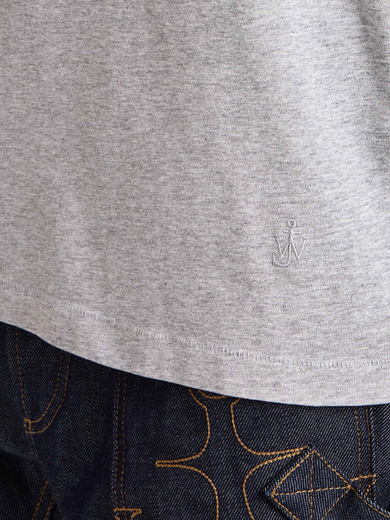 [J.W.Anderson] T-shirts Short Sleeve FW26 JT0334PG1937945 MID GREY MELANGE