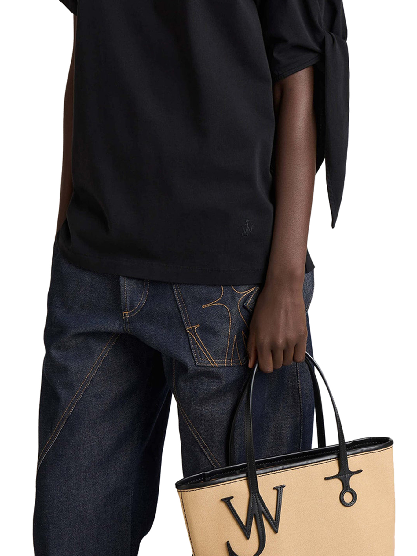 [J.W.Anderson] T-shirts Short Sleeve FW26 JT0334PG1937999 BLACK