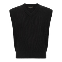 [AURALEE] Vest SS26 A26SV02SYBLACK