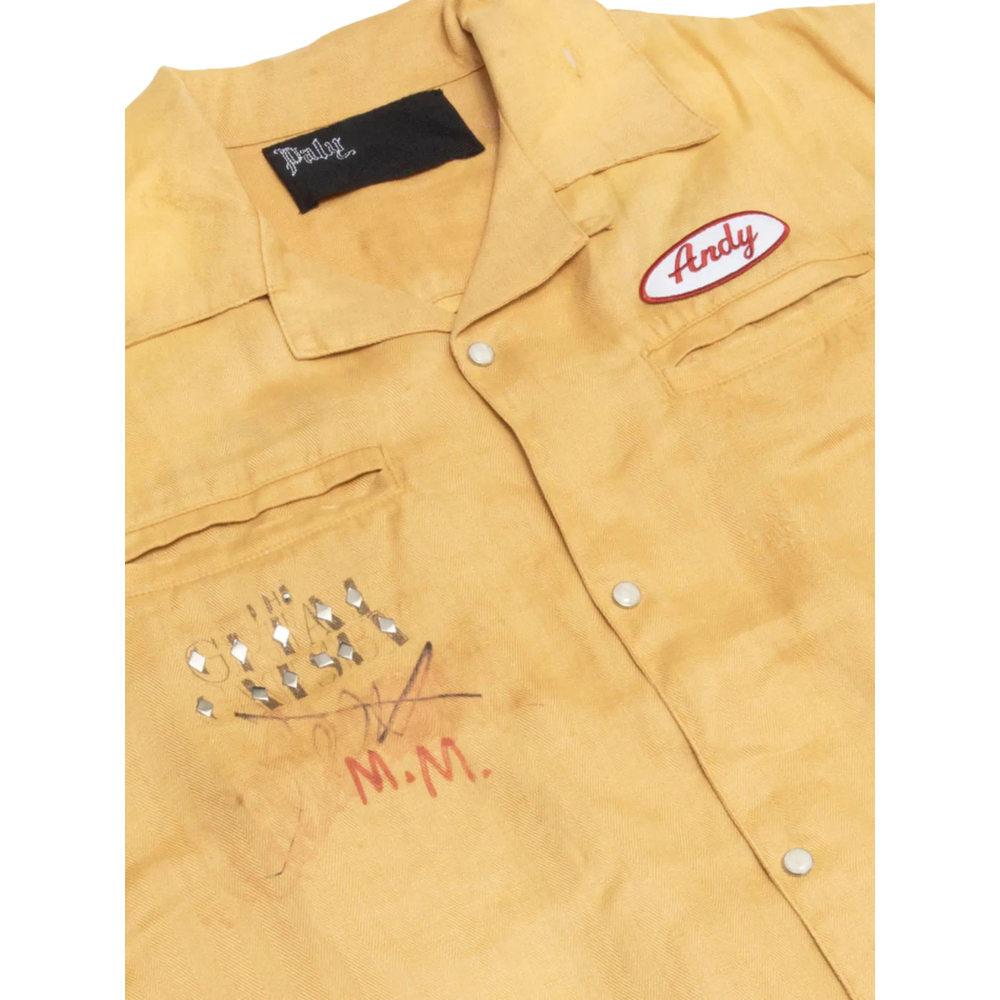 [Paly Hollywood] Shirts Short Sleeve FW26 10U003Q1010  YELLO