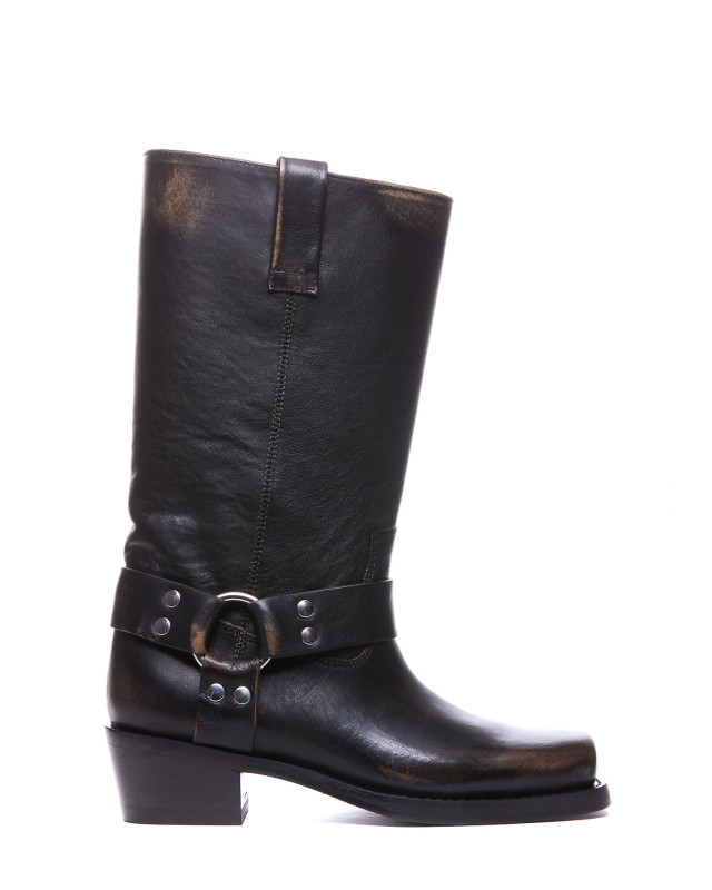 [Paris Texas] Long Boots FW26 PX662XLTHBBLACK
