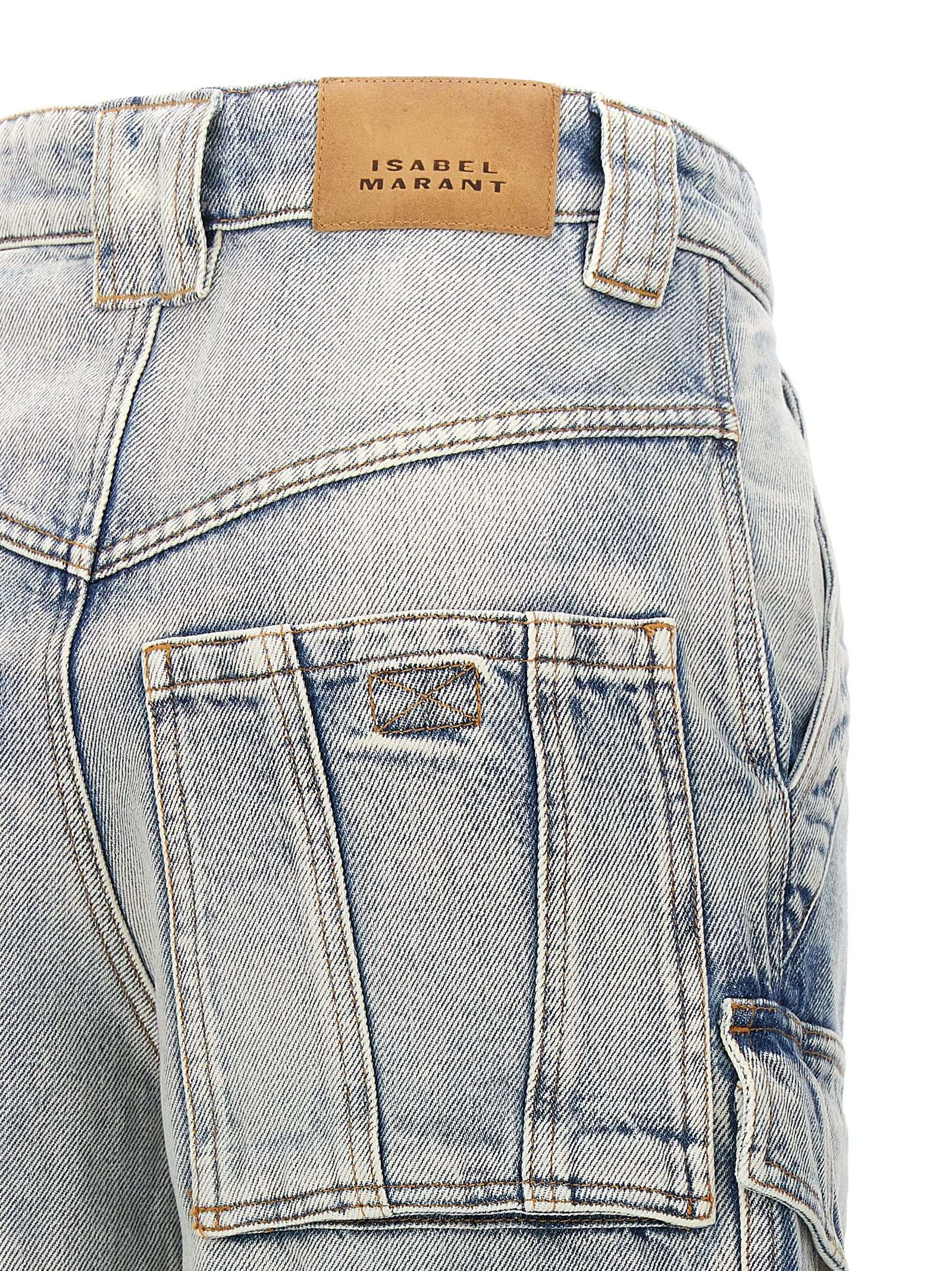 [Marant Etoile] Jeans SS24 24PPA0280FAB1H02E30LU