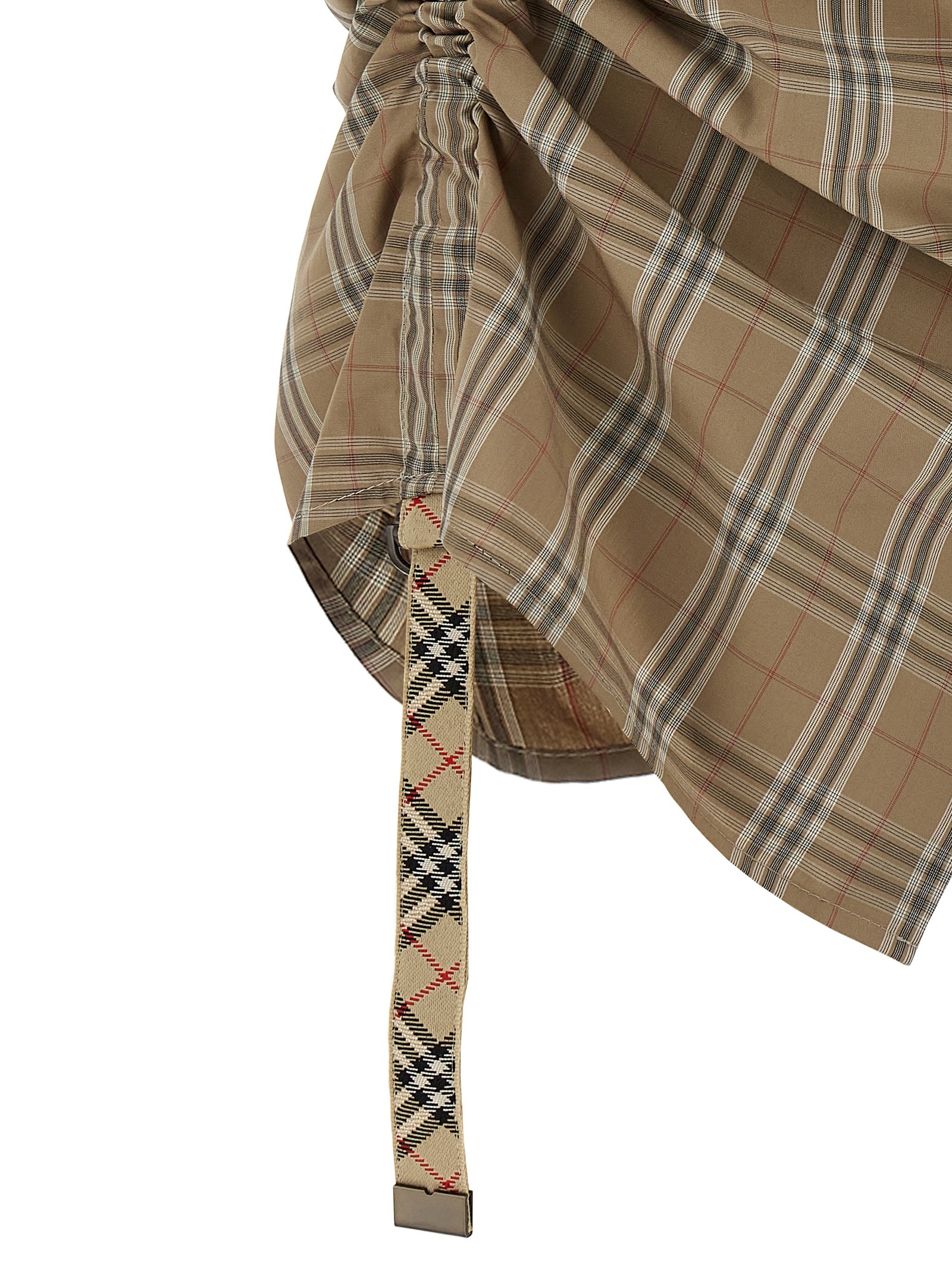 [Burberry] Shirts Short Sleeve SS25 8107968NUTIPCHECK