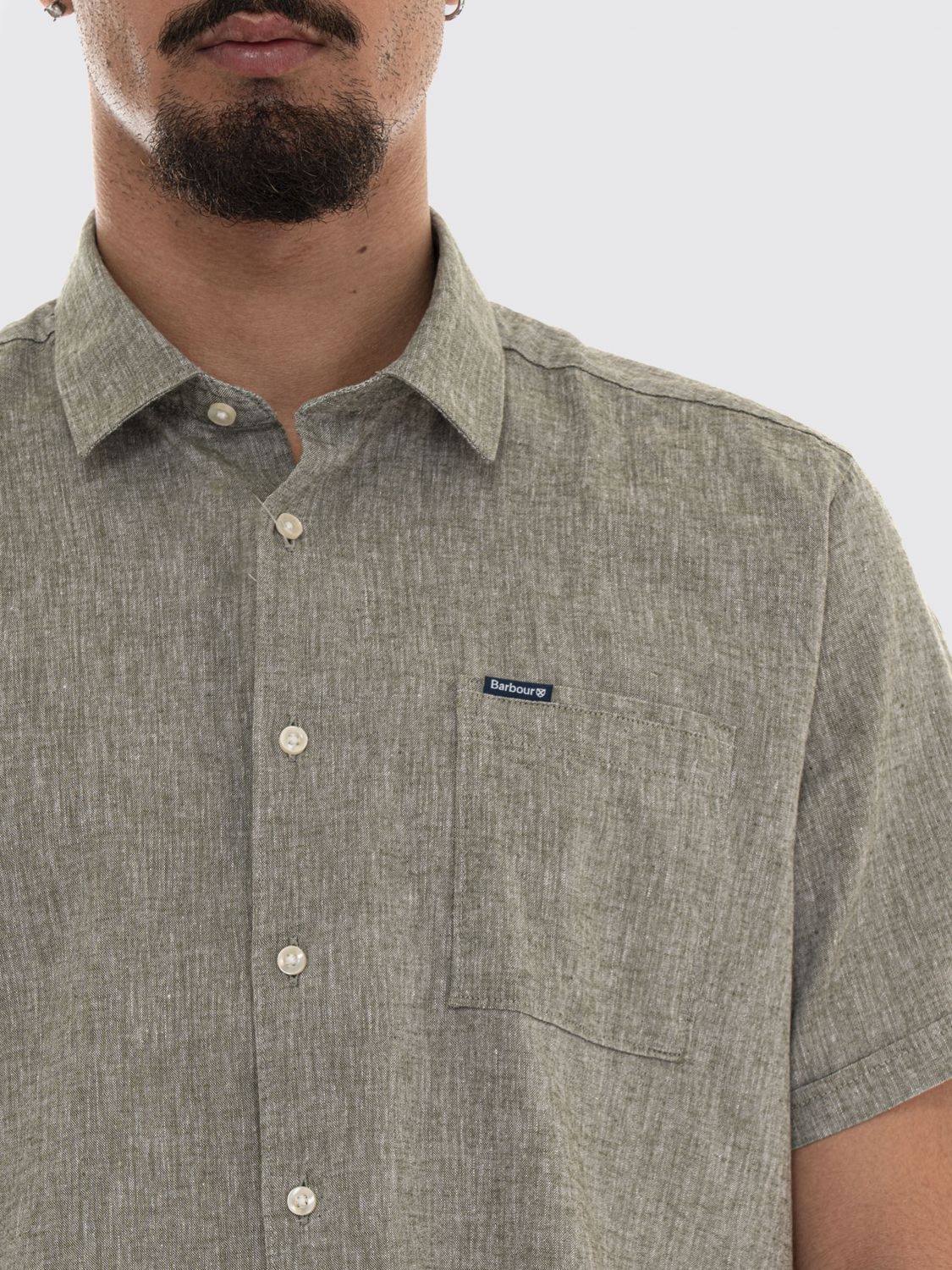 [Barbour] Shirts Short Sleeve SS26 MSH5093 0L31