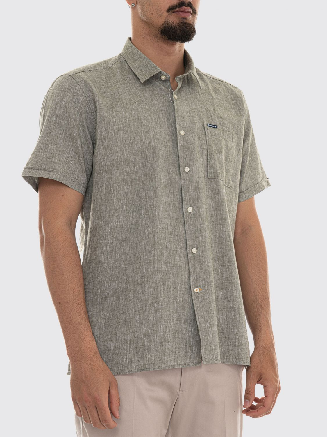 [Barbour] Shirts Short Sleeve SS26 MSH5093 0L31