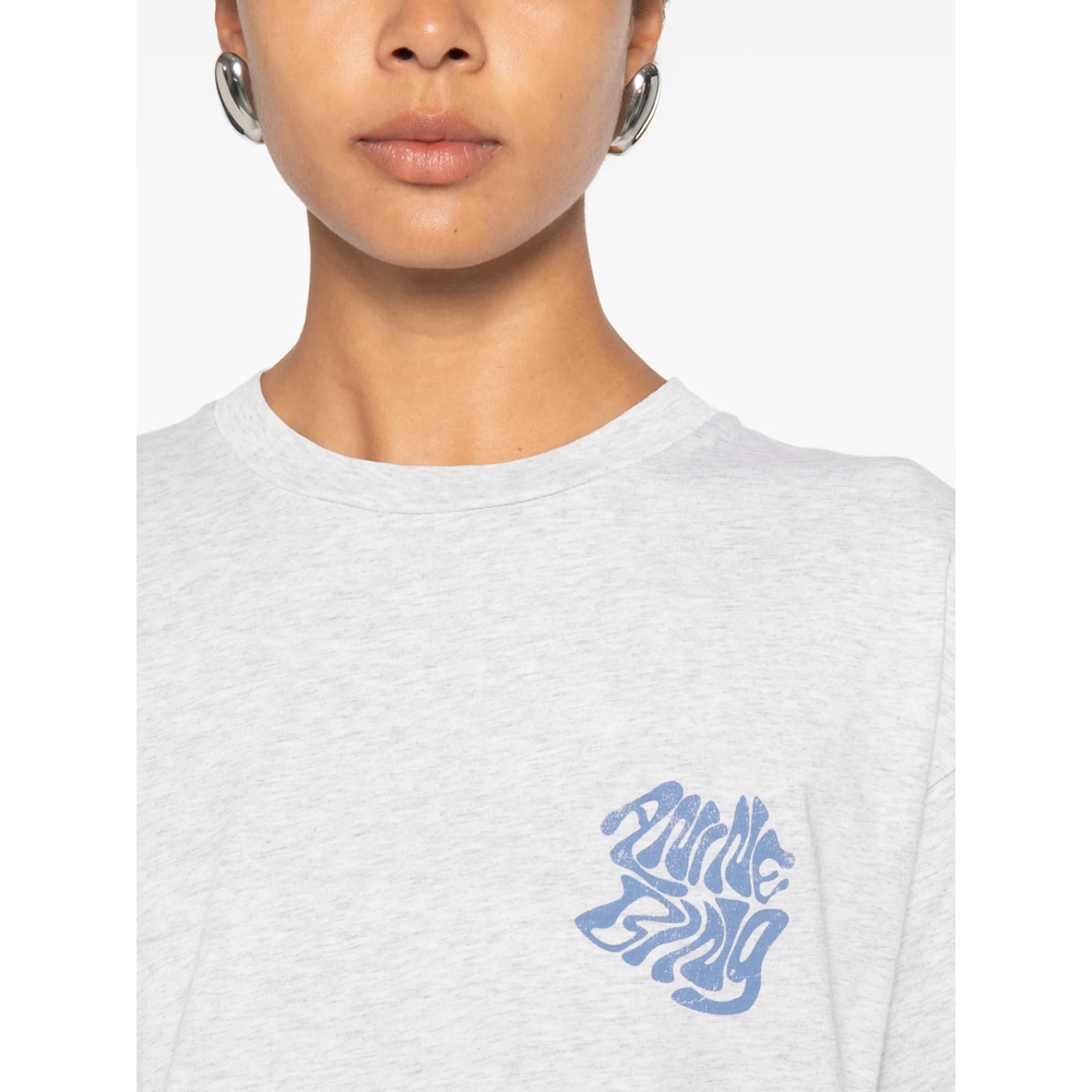 [Anine Bing] T-shirts Short Sleeve FW26 A-08-12929  GRY1