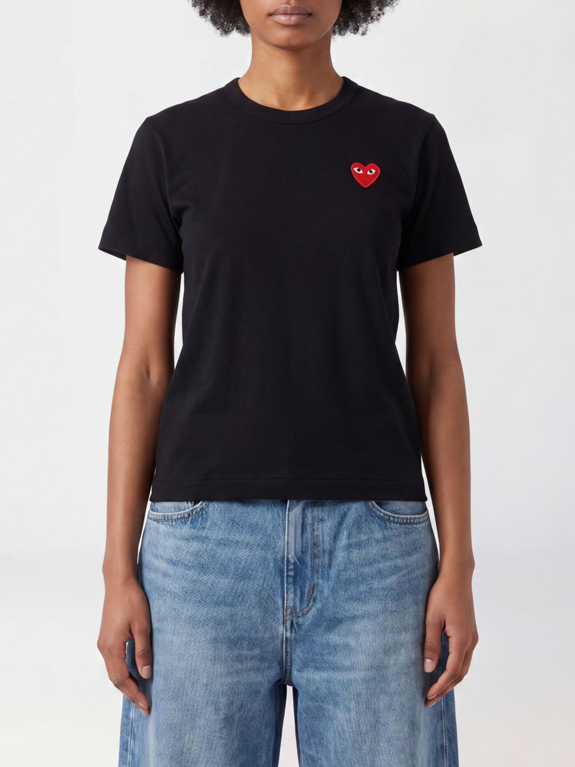 [COMME DES GARCONS PLAY] T-shirts Short Sleeve SS26 AXT108051D 1