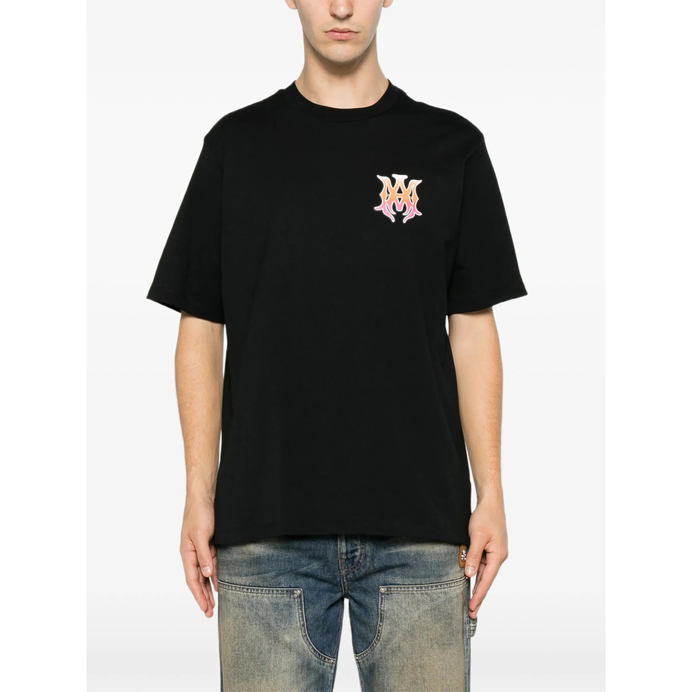 [Amiri] T-shirts Short Sleeve FW26 AMTOJR1170  BLACK