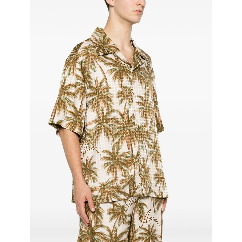 [Amiri] Shirts Short Sleeve FW26 AMTOSH1190  IVORY