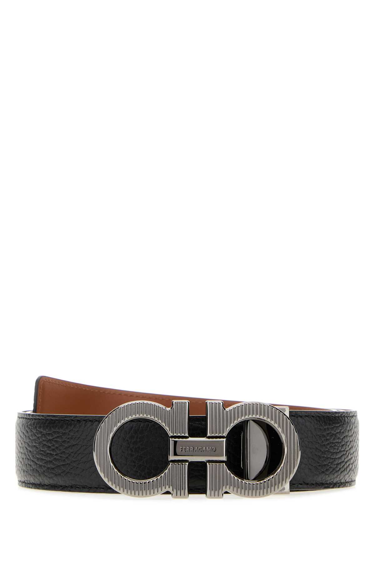 [Salvatore Ferragamo] Belt FW26 670574786347 NERONEWCOGNAC