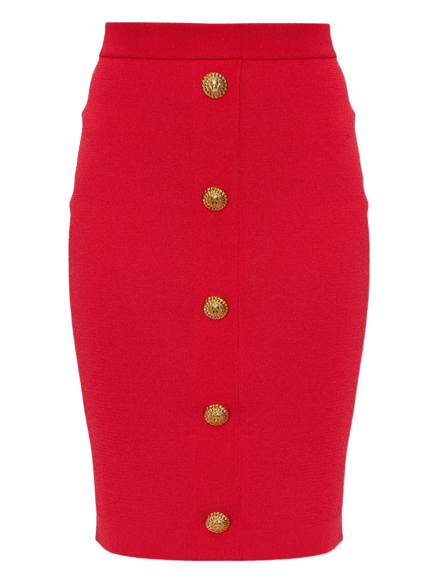 [Balmain] Midi skirt SS26 GF1LC018KJ434PK