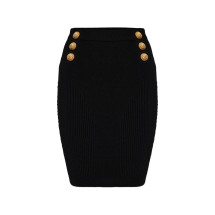 [Balmain] Midi skirt SS26 GF1LCB11KJ440PA