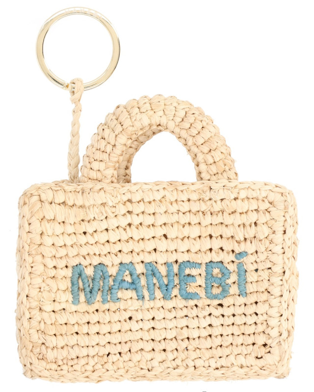 [MANEBI] Keyring SS26 V8.8JP_NATURALINDIGO