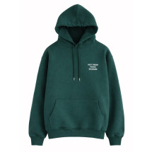 [DROLE DE MONSIEUR] Hoodie SS26 HO162_CO127DARKGREEN