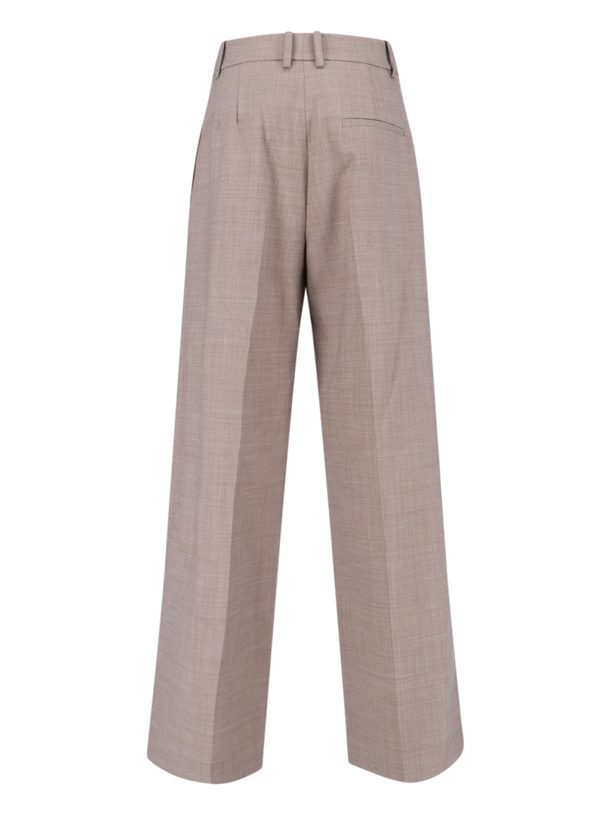 [THE FRANKIE SHOP] Trousers FW25 BRICKELL TROUSERSTAUPE MELANGE