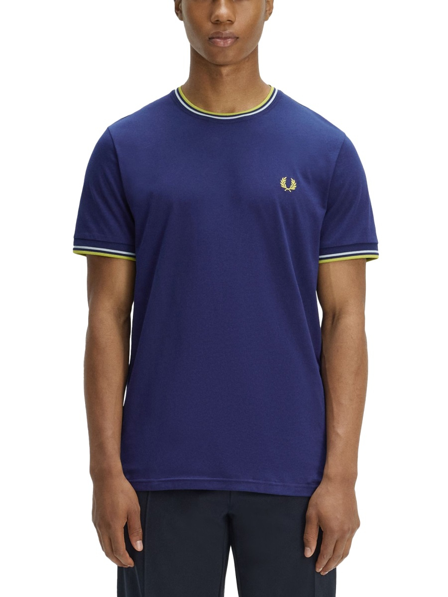 [FRED PERRY] T-shirts Short Sleeve SS26 FP-M1588V-58_83B
