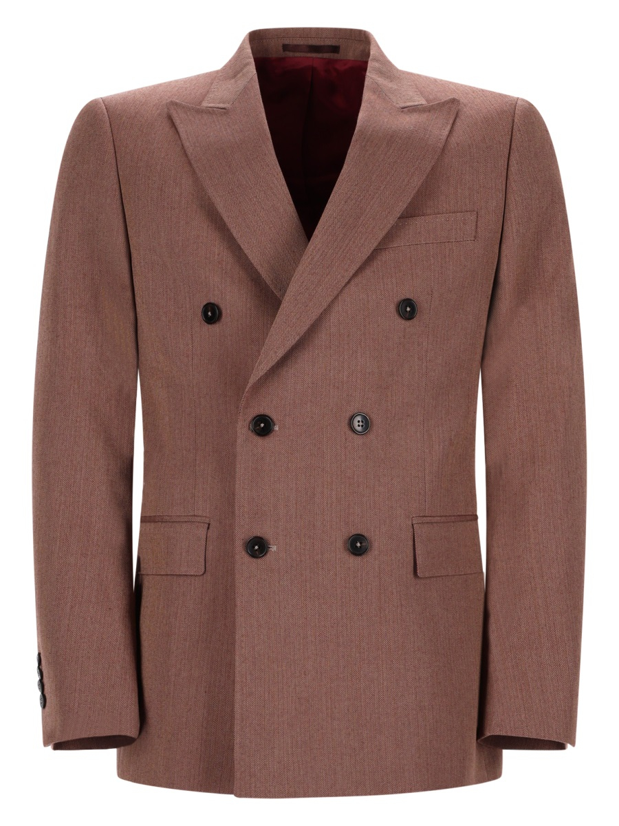 [DROLE DE MONSIEUR] Jacket SS26 JT208_PL171BROWN
