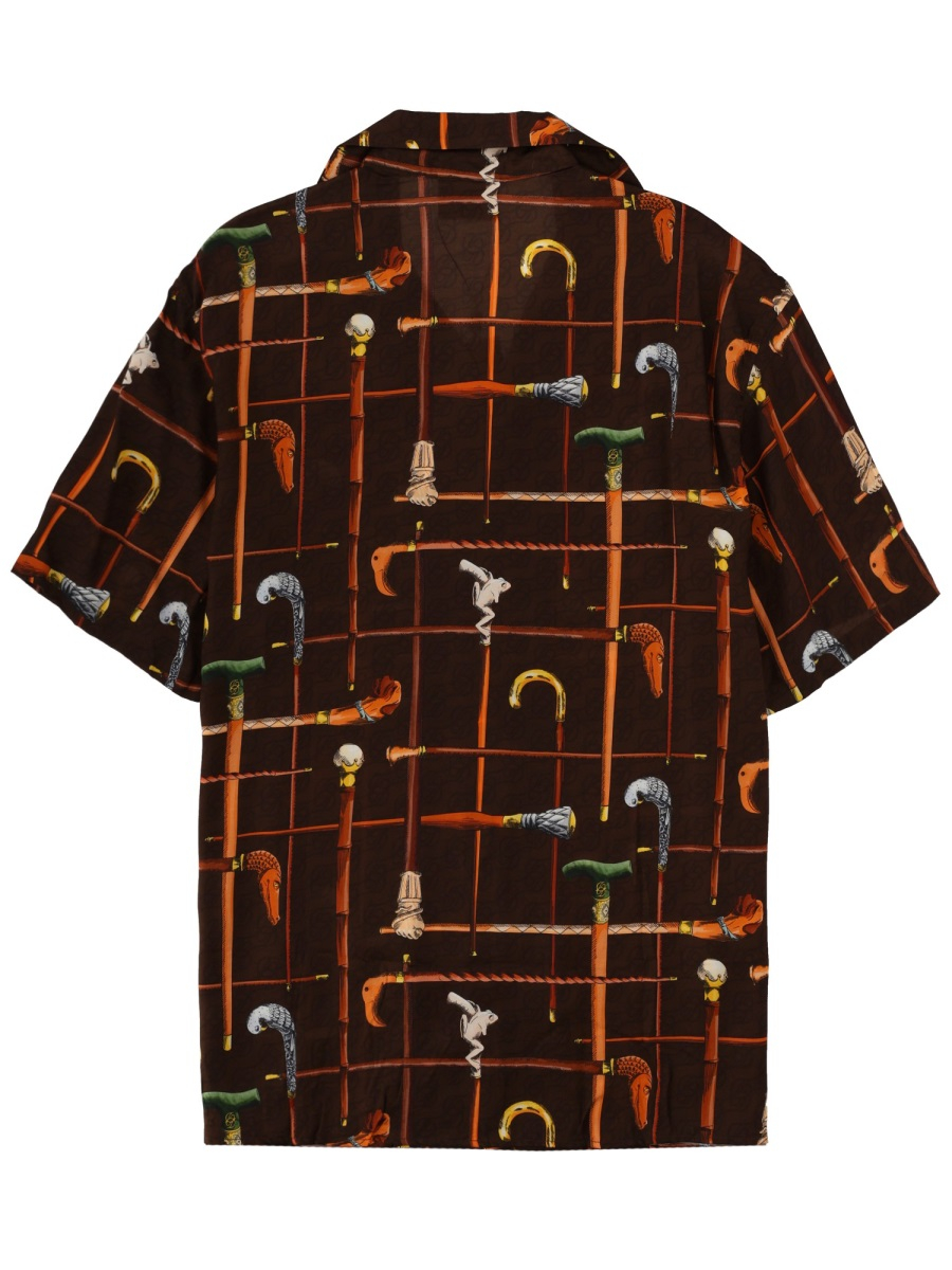 [DROLE DE MONSIEUR] Shirts Short Sleeve SS26 SH230_VI033BROWN
