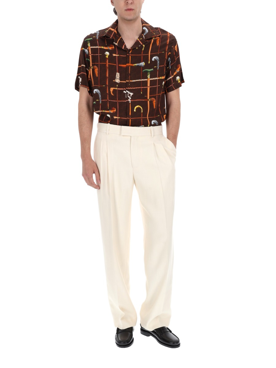 [DROLE DE MONSIEUR] Shirts Short Sleeve SS26 SH230_VI033BROWN