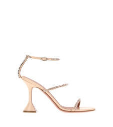 [Amina Muaddi] Sandals FW26 GILDASANDAL95 CHAMPAGNE