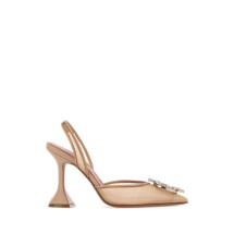 [Amina Muaddi] Pumps FW26 BEGUMMESHSLING95 BEIGE