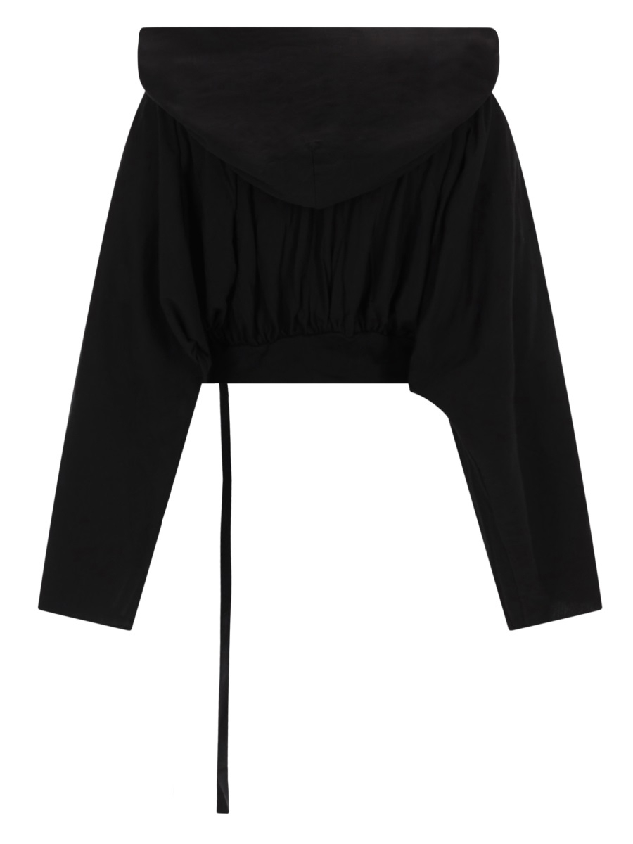 [RICK OWENS DRKSHDW] Hoodie SS26 DS01F4218_RN09