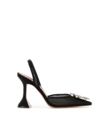 [Amina Muaddi] Pumps FW26 BEGUMMESHSLING95 BLACK