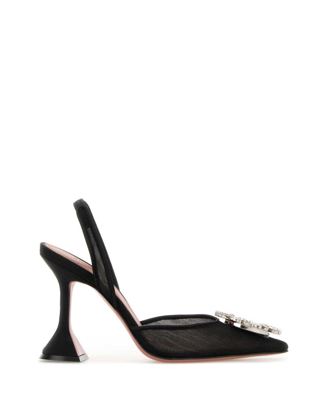 [Amina Muaddi] Pumps FW26 BEGUMMESHSLING95 BLACK