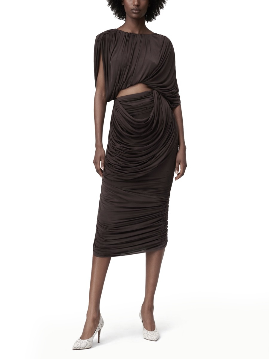 [MAGDA BUTRYM] Long skirt SS26 302426_BROWN