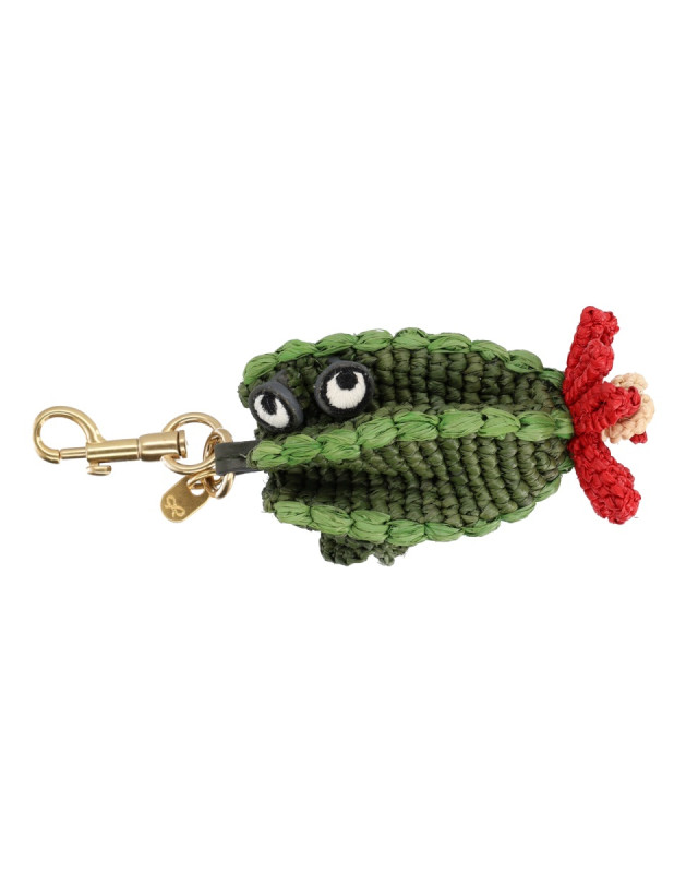 [Anya Hindmarch] Charm SS26 203647_KHAKI