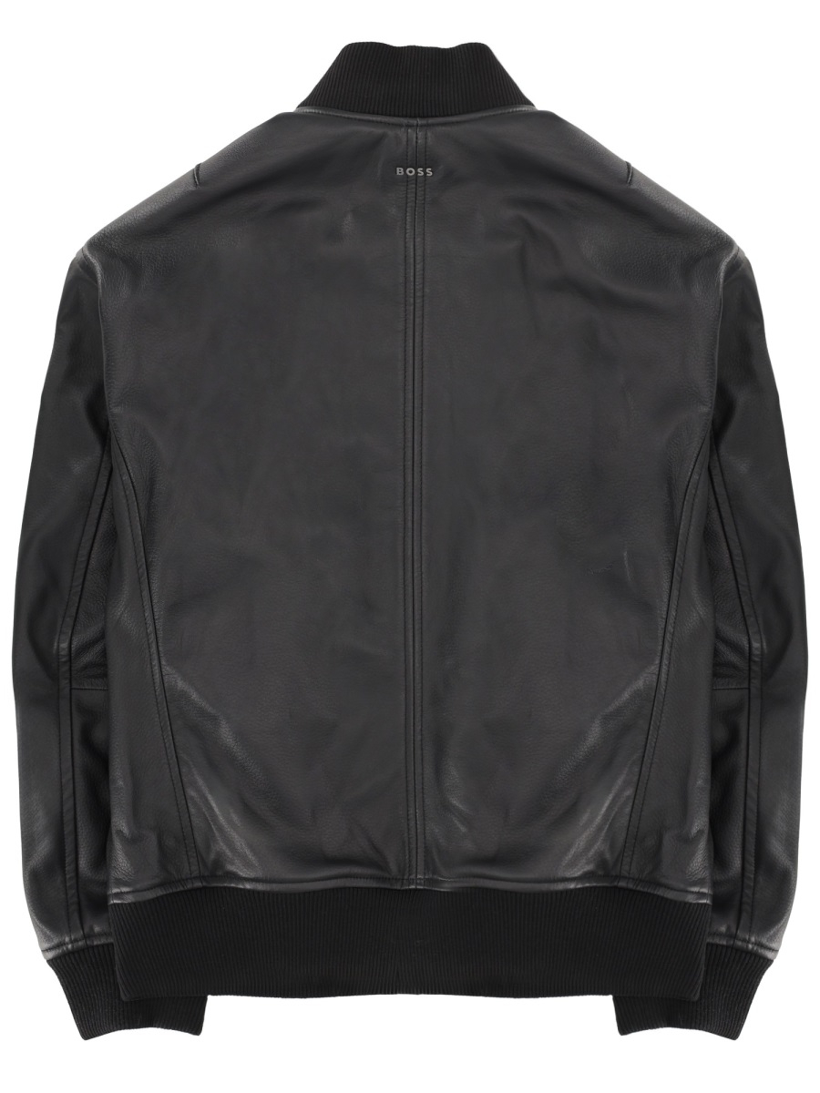[BOSS] Leather Jacket SS26 50552151_10253444001