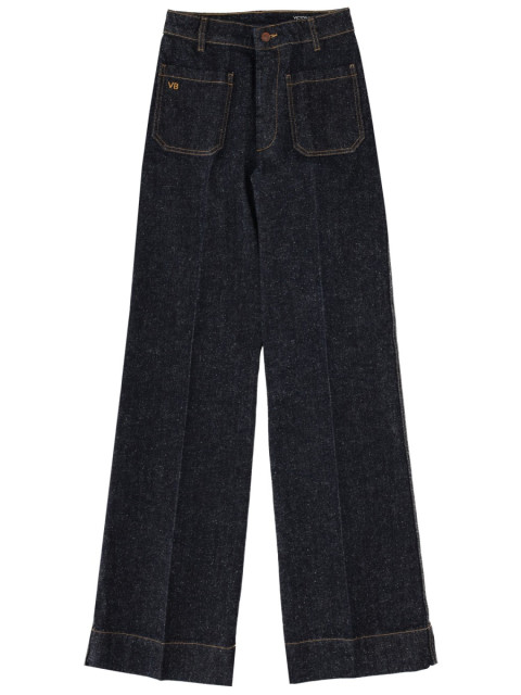 [VICTORIA BECKHAM] Jeans SS26 1126DJE007252A_INDIGO/WHITE