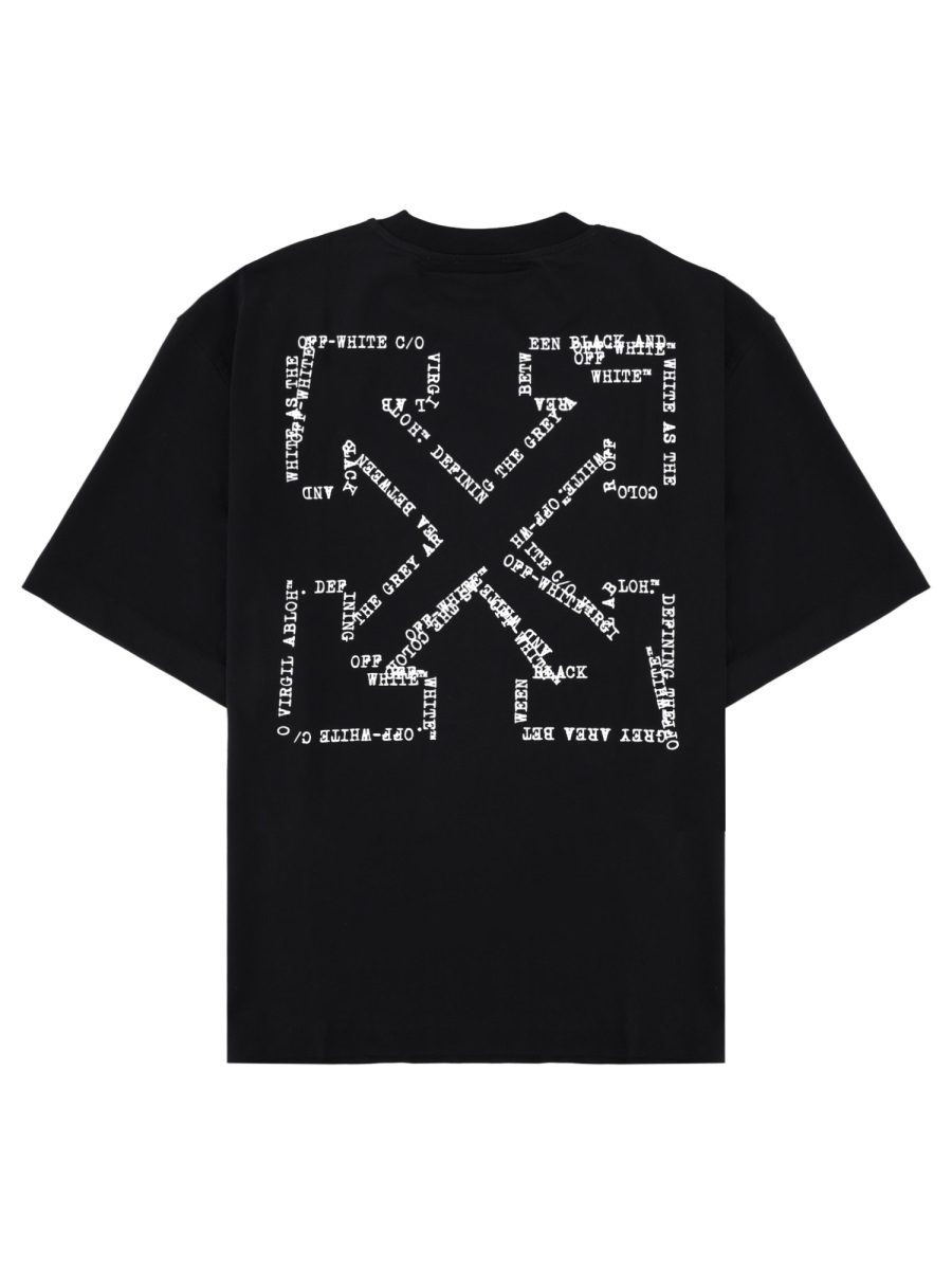 [Off-White] T-shirts Short Sleeve SS26 44MAA120_S26J00K001