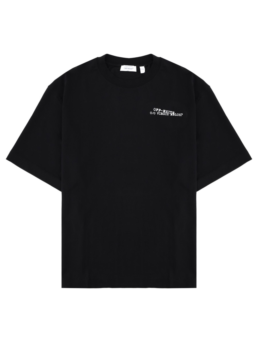 [Off-White] T-shirts Short Sleeve SS26 44MAA120_S26J00K001