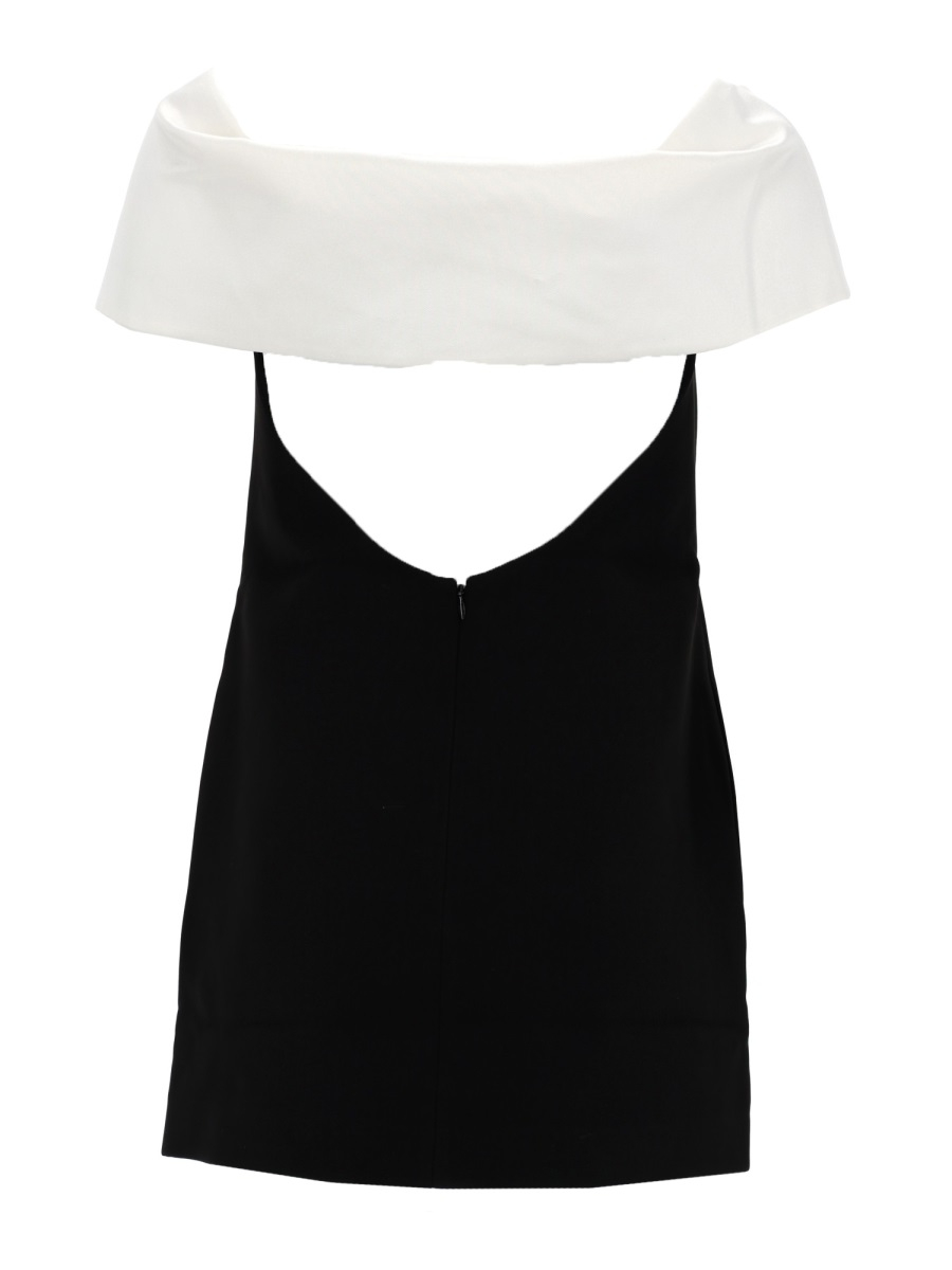 [Self-portrait] Short sleeve dress SS26 RS26-180S-B_BLACK
